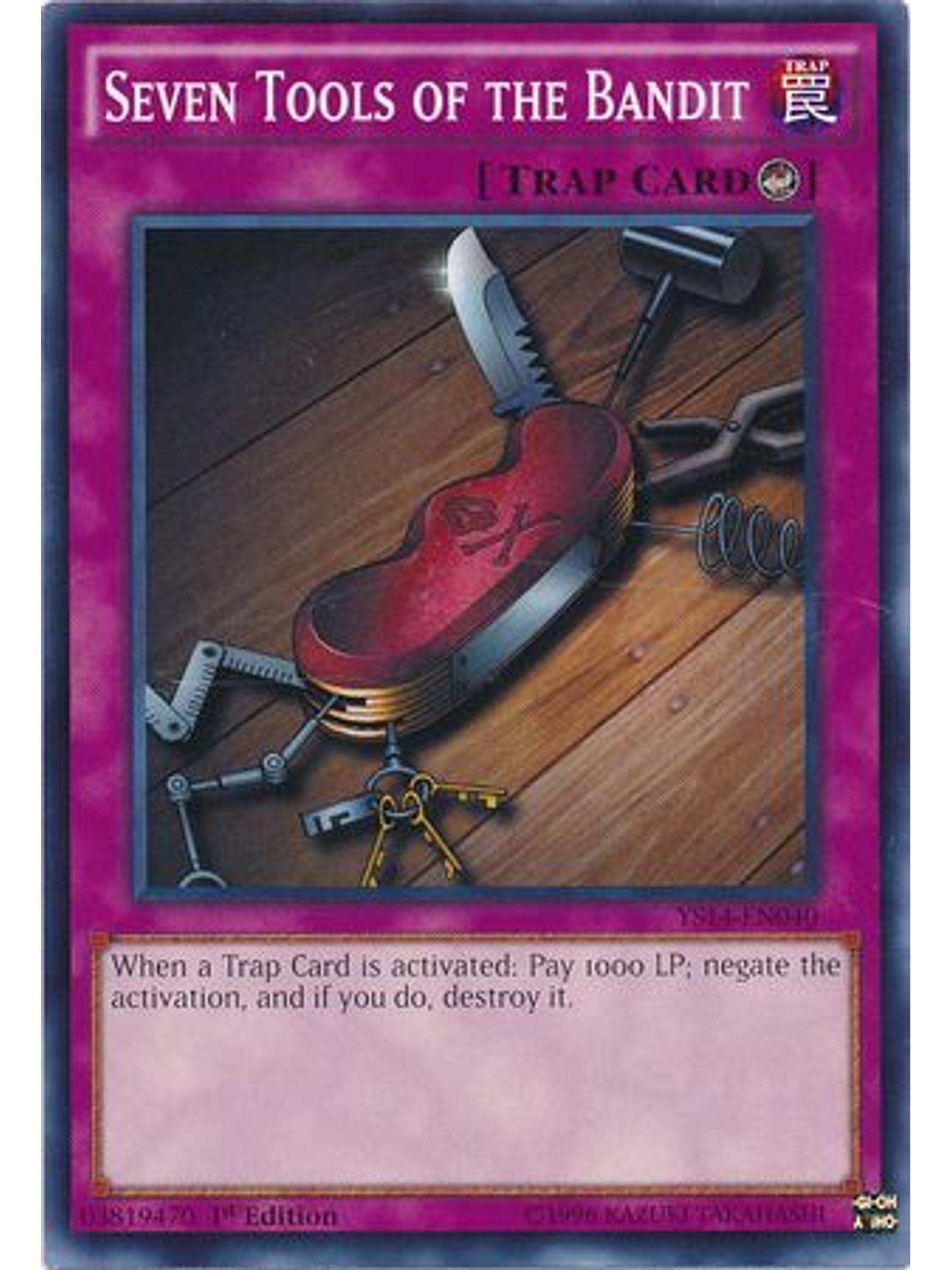 Seven Tools of the Bandit - YS14-EN040 - Common 1st Edition 1