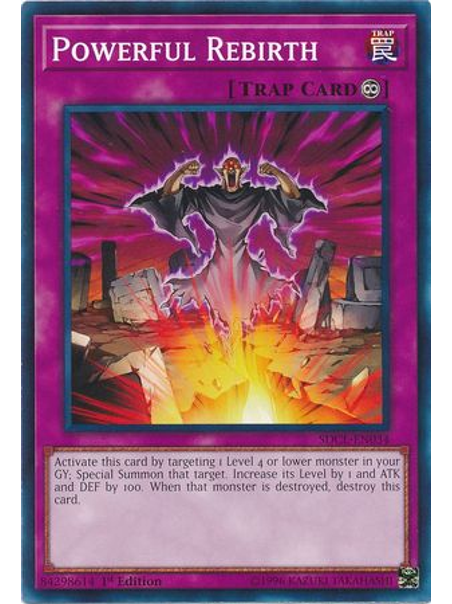 Powerful Rebirth - SDCL-EN034 - Common 1st Edition 1