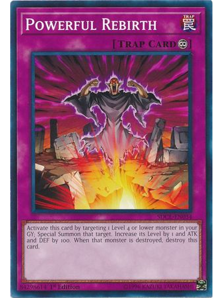 Powerful Rebirth - SDCL-EN034 - Common 1st Edition 1