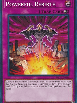 Powerful Rebirth - SDCL-EN034 - Common 1st Edition