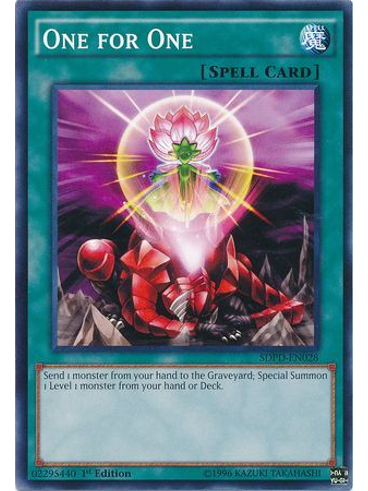 One for One - SDPD-EN028 - Common 1st Edition 1