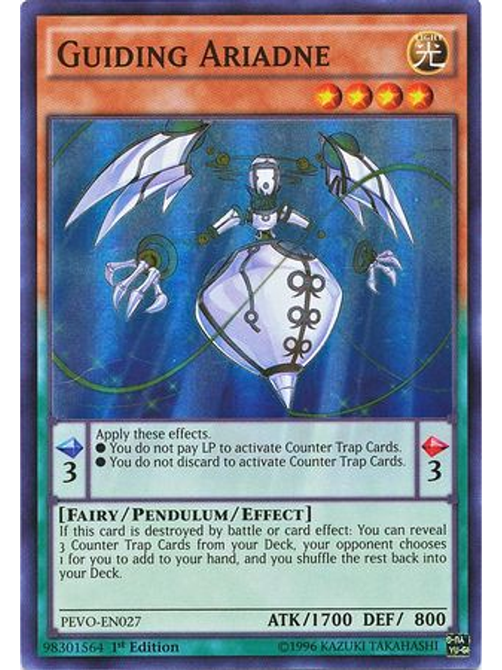 Guiding Ariadne - PEVO-EN027 - Super Rare 1st Edition 1