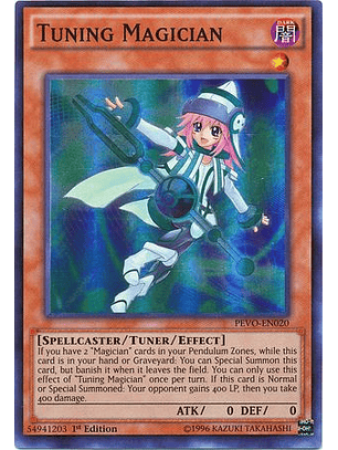 Tuning Magician - PEVO-EN020 - Super Rare 1st Edition