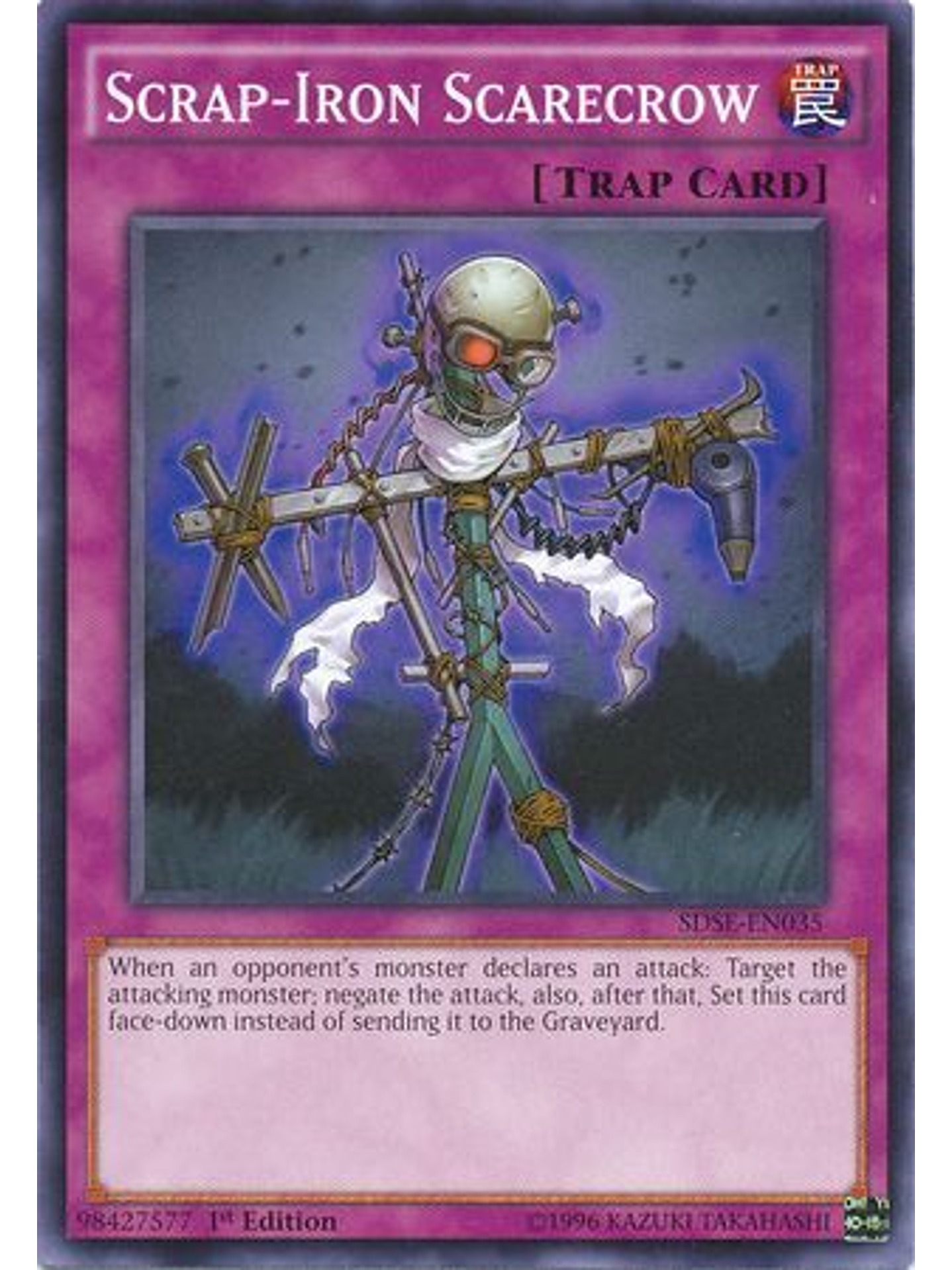 Scrap-Iron Scarecrow - SDSE-EN035 - Common 1st Edition 1