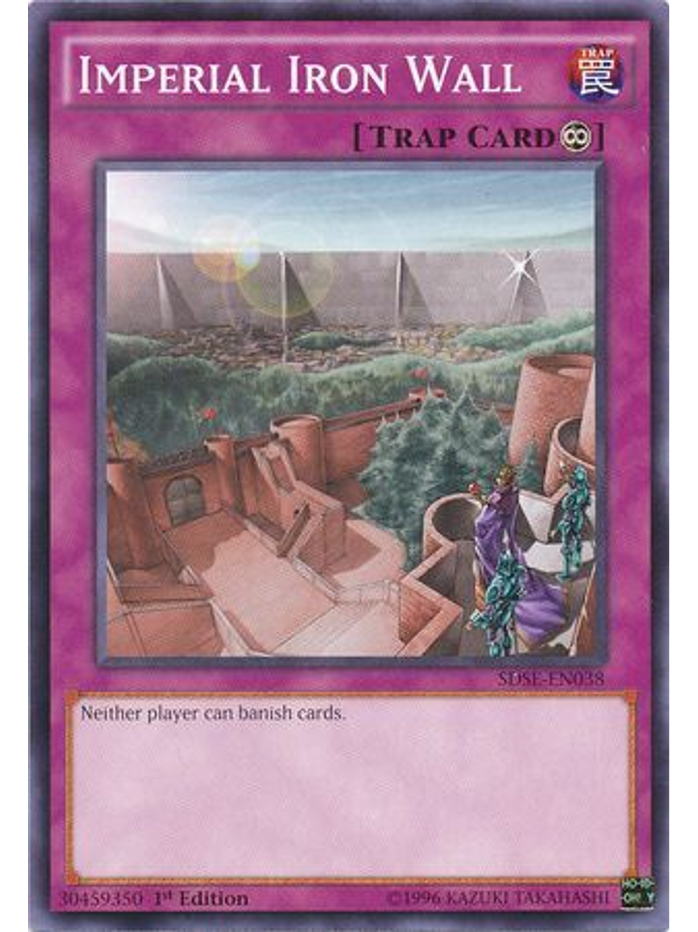 Imperial Iron Wall - SDSE-EN038 - Common 1st Edition 1