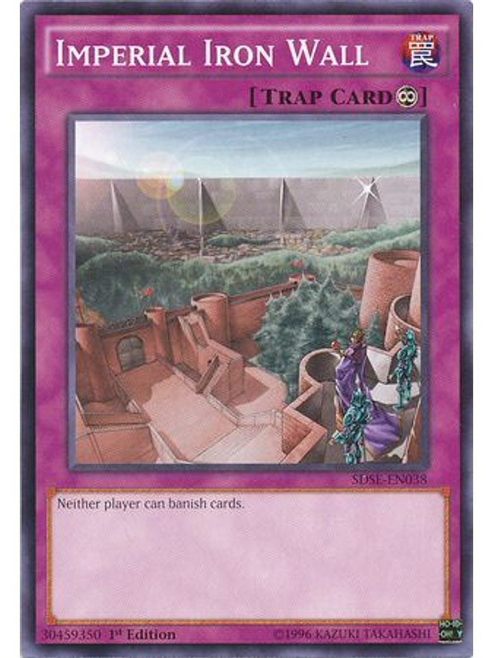 Imperial Iron Wall - SDSE-EN038 - Common 1st Edition 1