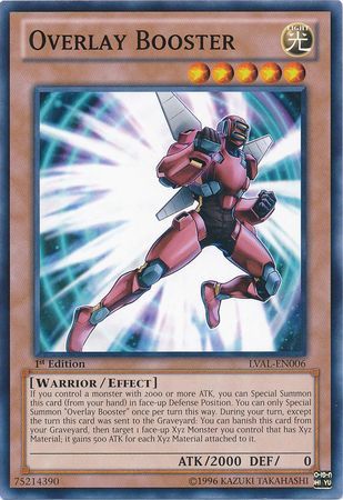 Overlay Booster - LVAL-EN006 - Common 1st Edition