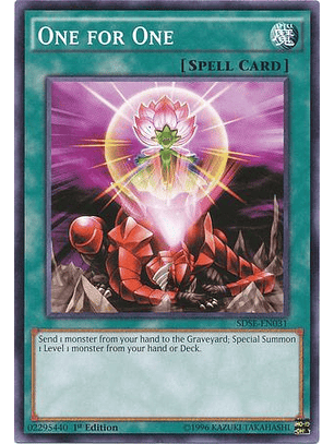 One for One - SDSE-EN031 - Common 1st Edition