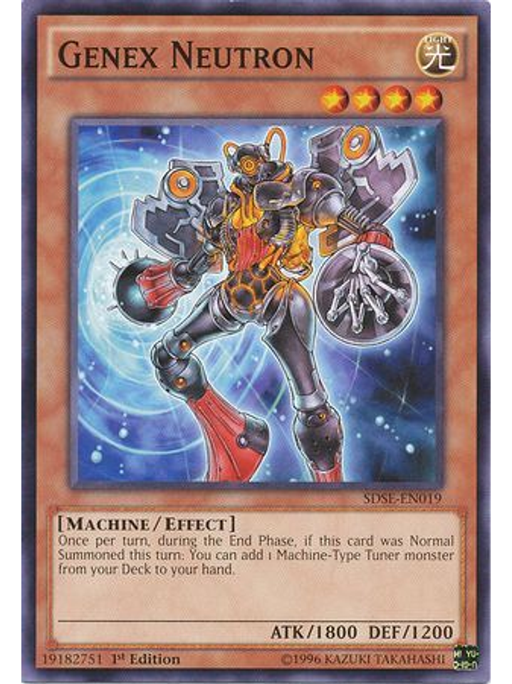 Genex Neutron - SDSE-EN019 - Common 1st Edition 1