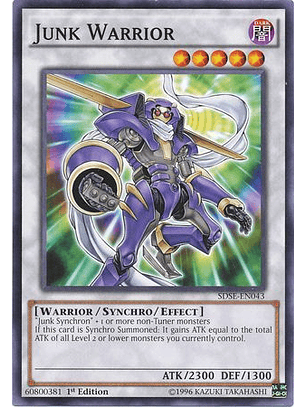 Junk Warrior - SDSE-EN043 - Common 1st Edition