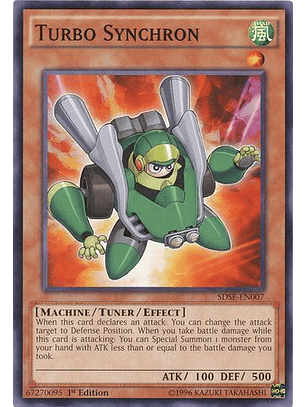 Turbo Synchron - SDSE-EN007 - Common 1st Edition