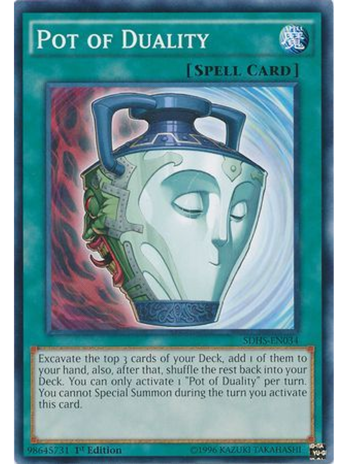 Pot of Duality - SDHS-EN034 - Common 1st Edition 1