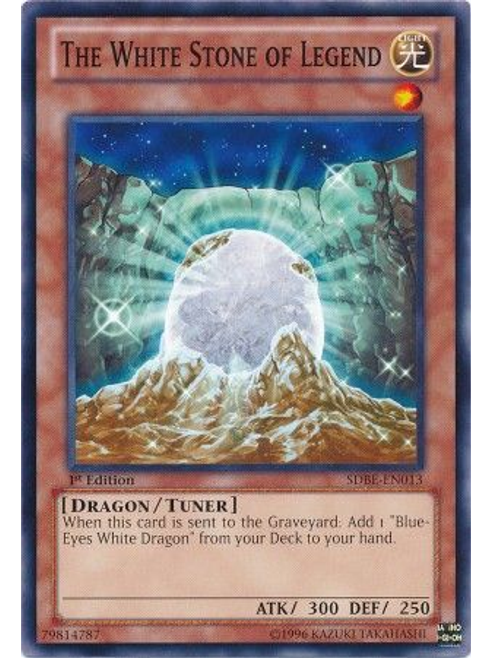 The White Stone of Legend - SDBE-EN013 - Common 1st Edition 1