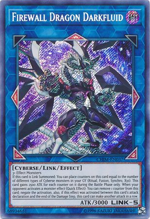 Firewall Dragon Darkfluid - CHIM-EN037 - Secret Rare Unlimited