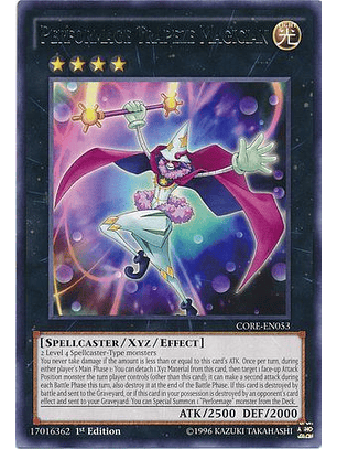Performage Trapeze Magician - CORE-EN053 - Rare 1st Edition