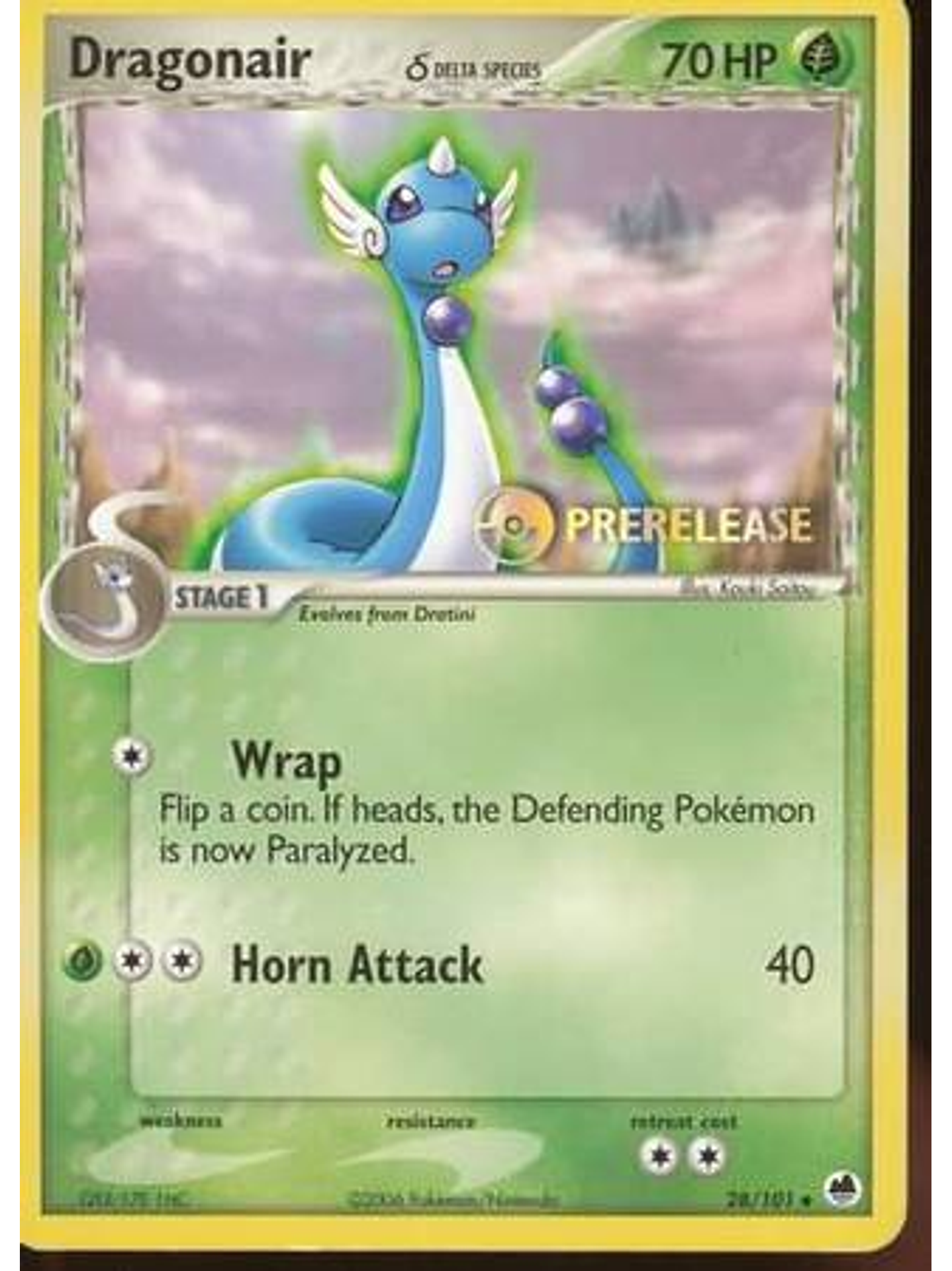 Dragonair - 28/101 - Pre-Release Promo 1