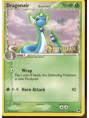 Dragonair - 28/101 - Pre-Release Promo