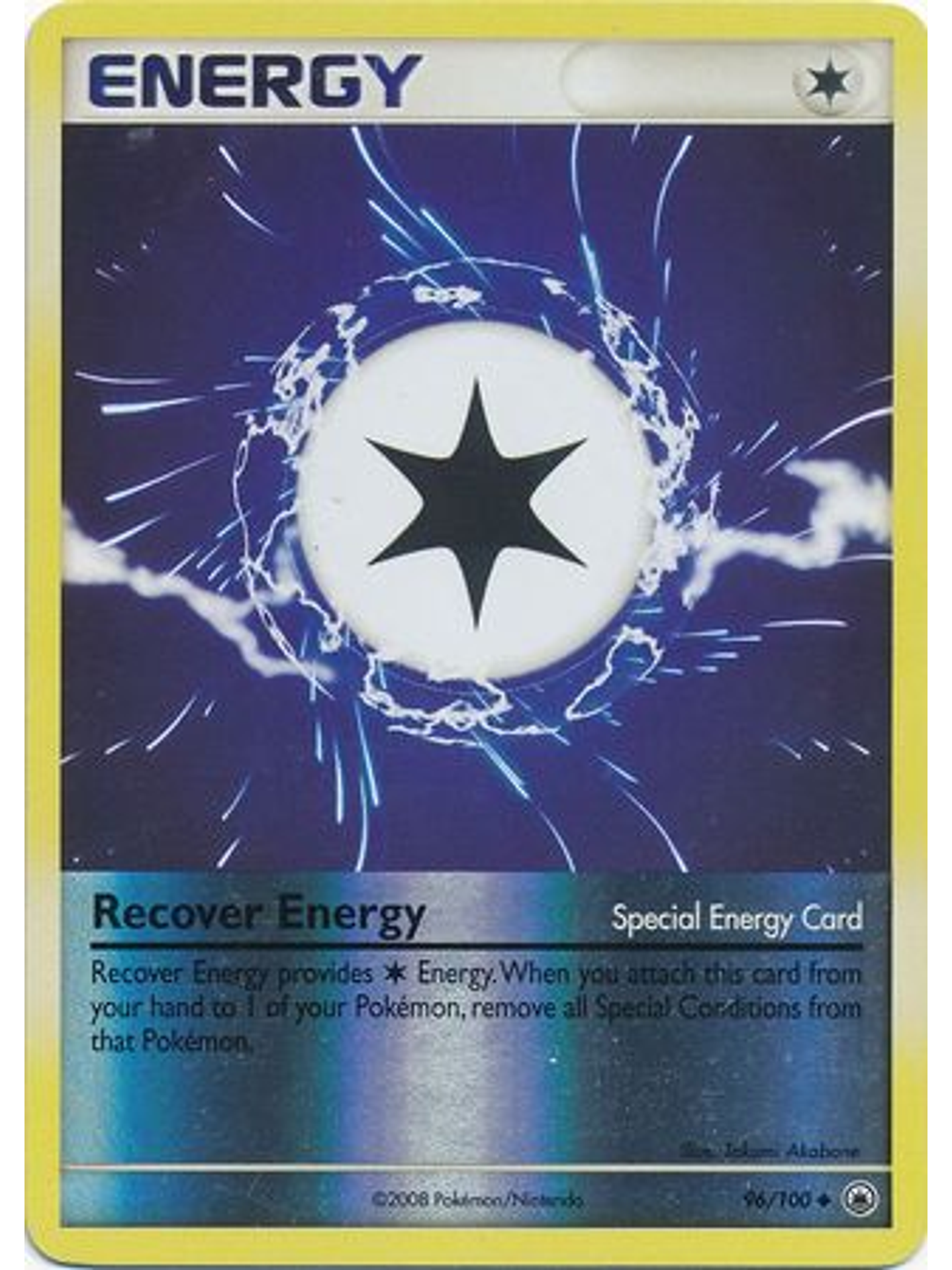 Recover Energy - 96/100 - Uncommon Reverse Holo 1