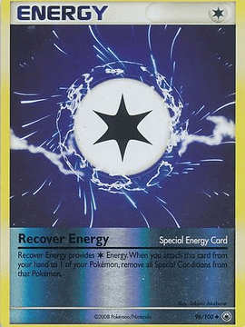 Recover Energy - 96/100 - Uncommon Reverse Holo