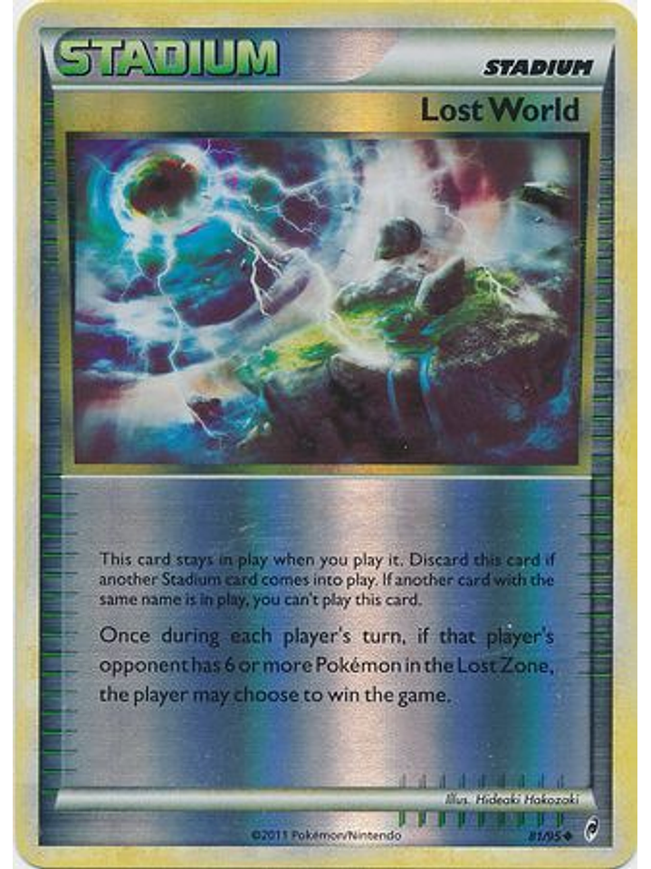 Lost World - 81/95 - Uncommon Reverse Holo 1
