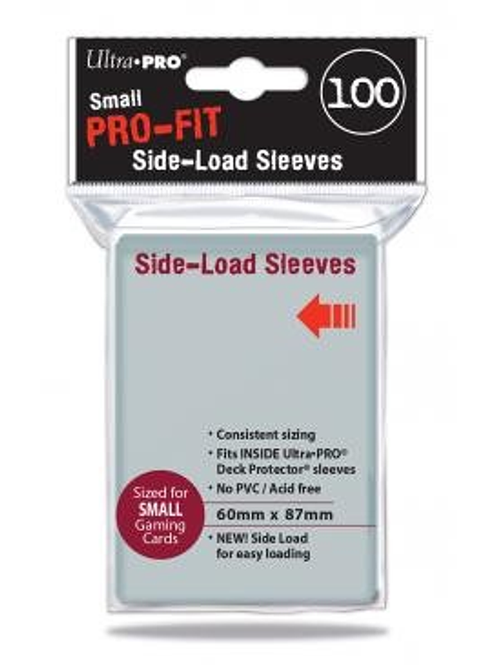 Protectores Small Perfect Fit Transparentes Carga Lateral (x100) 1