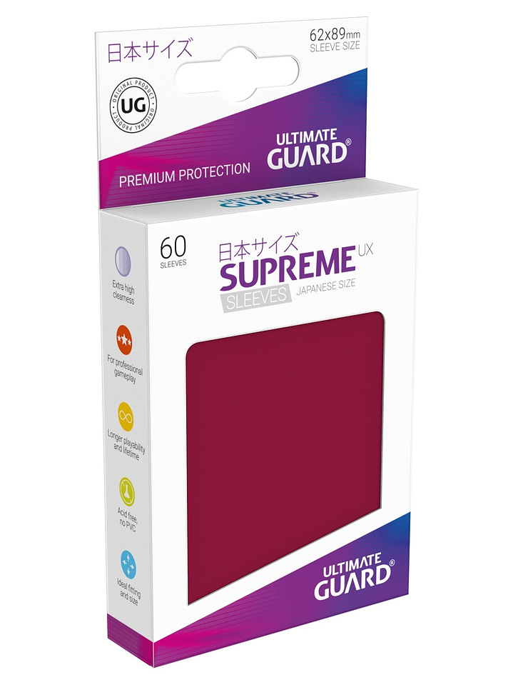 Ultimate Guard PROTECTORES SUPREME Matte Small (x60) 6