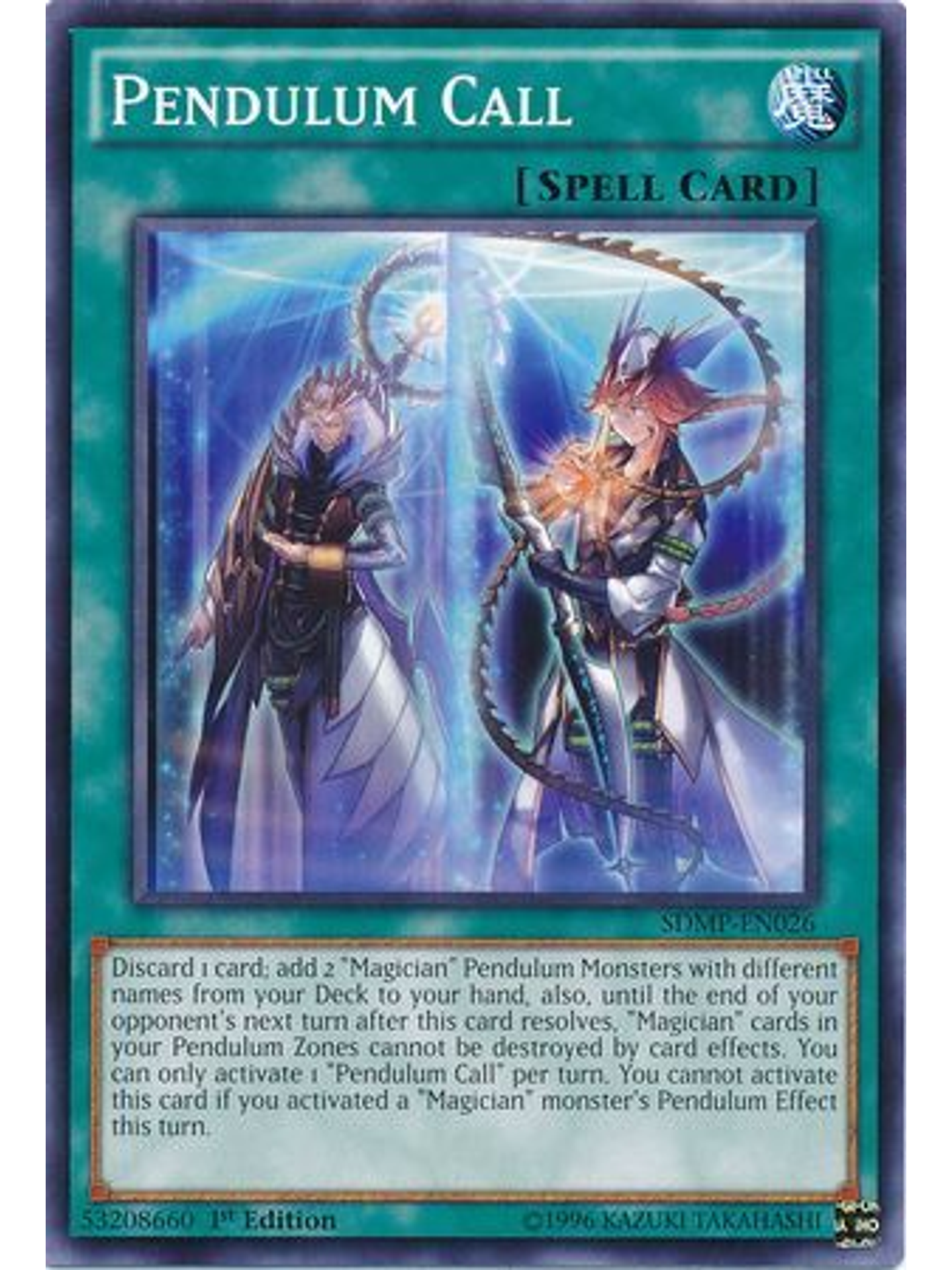 Pendulum Call - SDMP-EN026 - Common 1st Edition 1