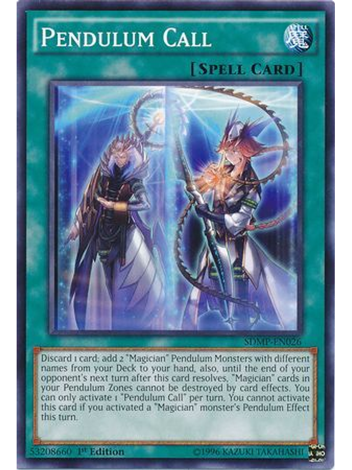 Pendulum Call - SDMP-EN026 - Common 1st Edition 1