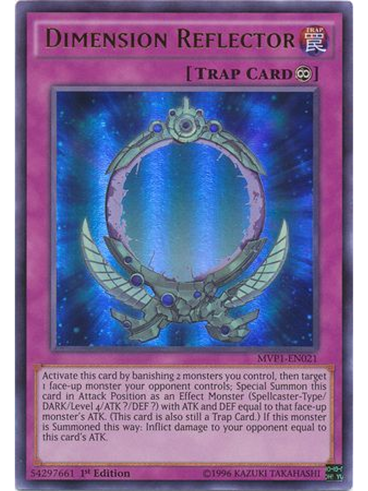 Dimension Reflector - MVP1-EN021 - Ultra Rare 1st Edition 1