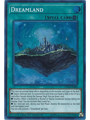 Dreamland - CT14-EN006 - Super Rare Limited Edition