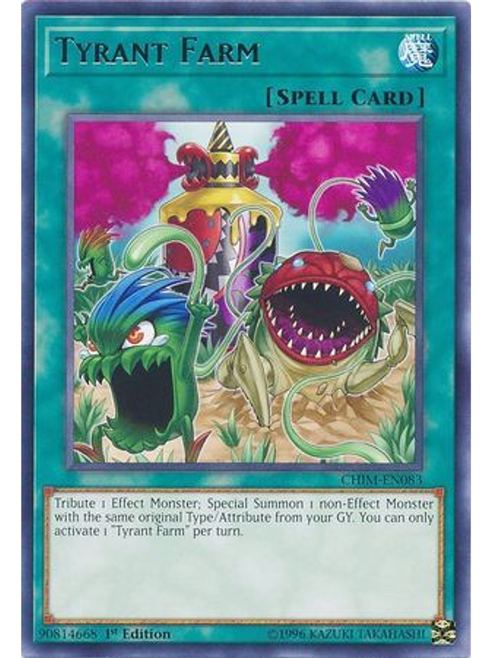 Tyrant Farm - CHIM-EN083 - Rare 1st Edition 1