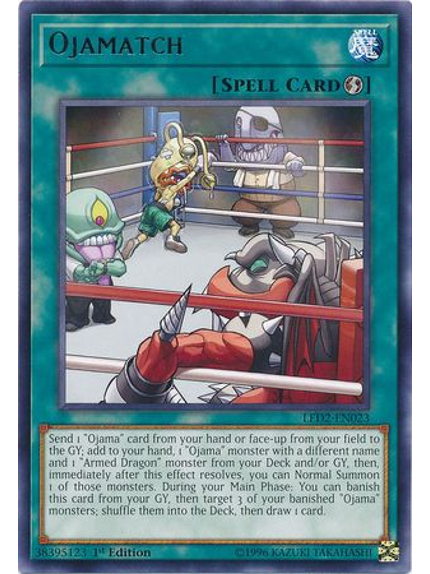 Ojamatch - LED2-EN023 - Rare 1st Edition 1