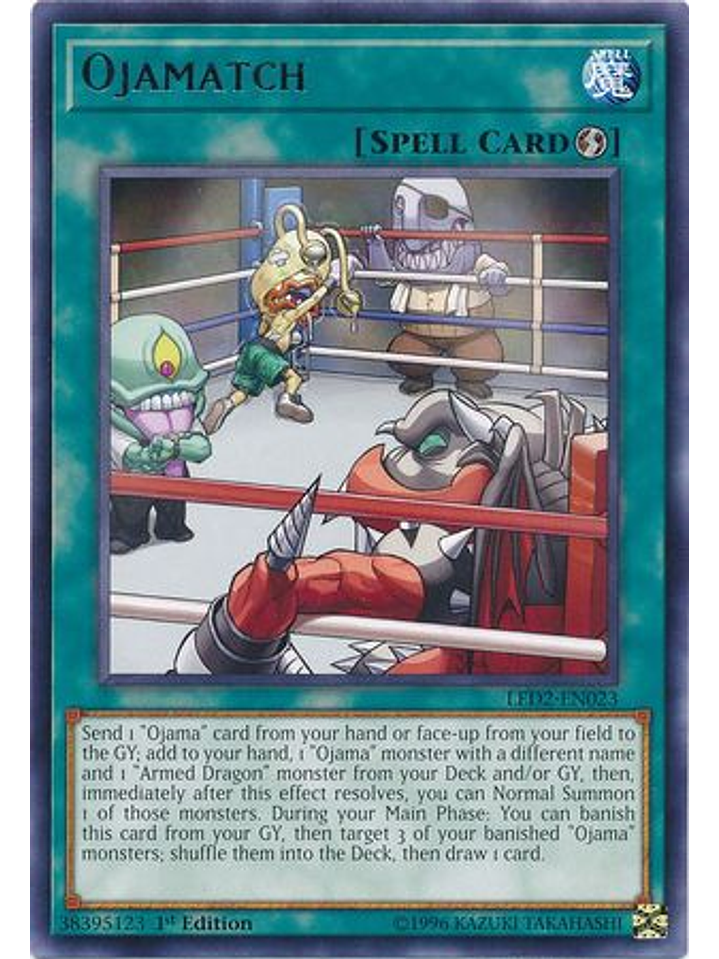 Ojamatch - LED2-EN023 - Rare 1st Edition 1