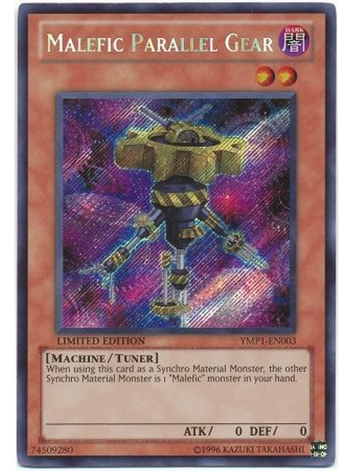 Malefic Parallel Gear - YMP1-EN003 - Secret Rare 1