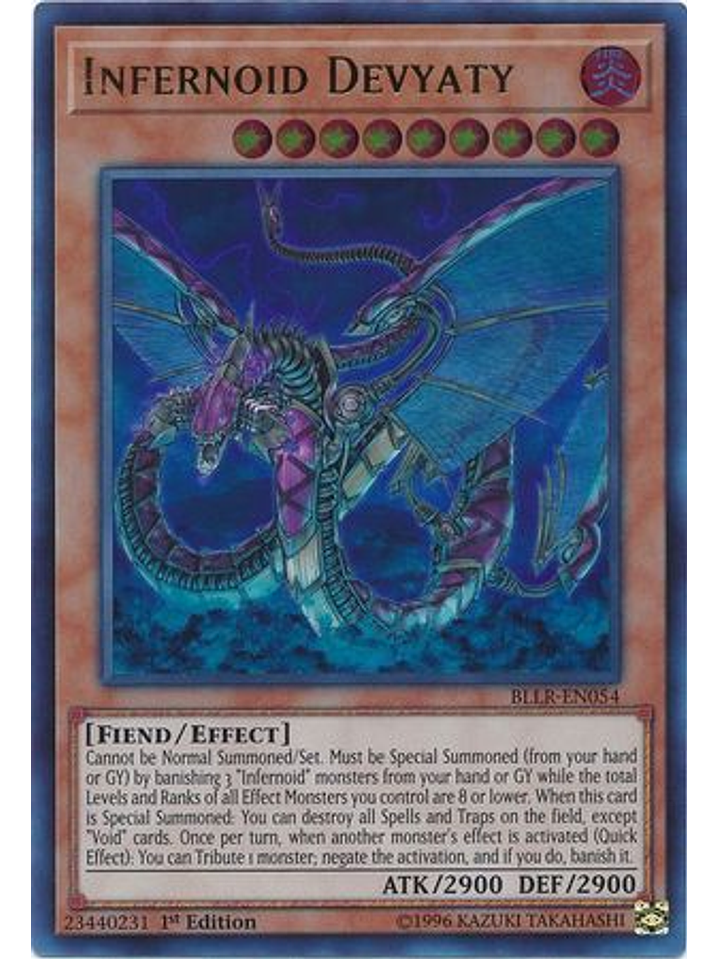 Infernoid Devyaty - BLLR-EN054 - Ultra Rare 1st Edition 1