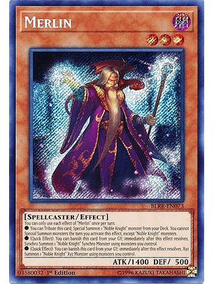 Merlin - BLRR-EN073 - Secret Rare 1st Edition