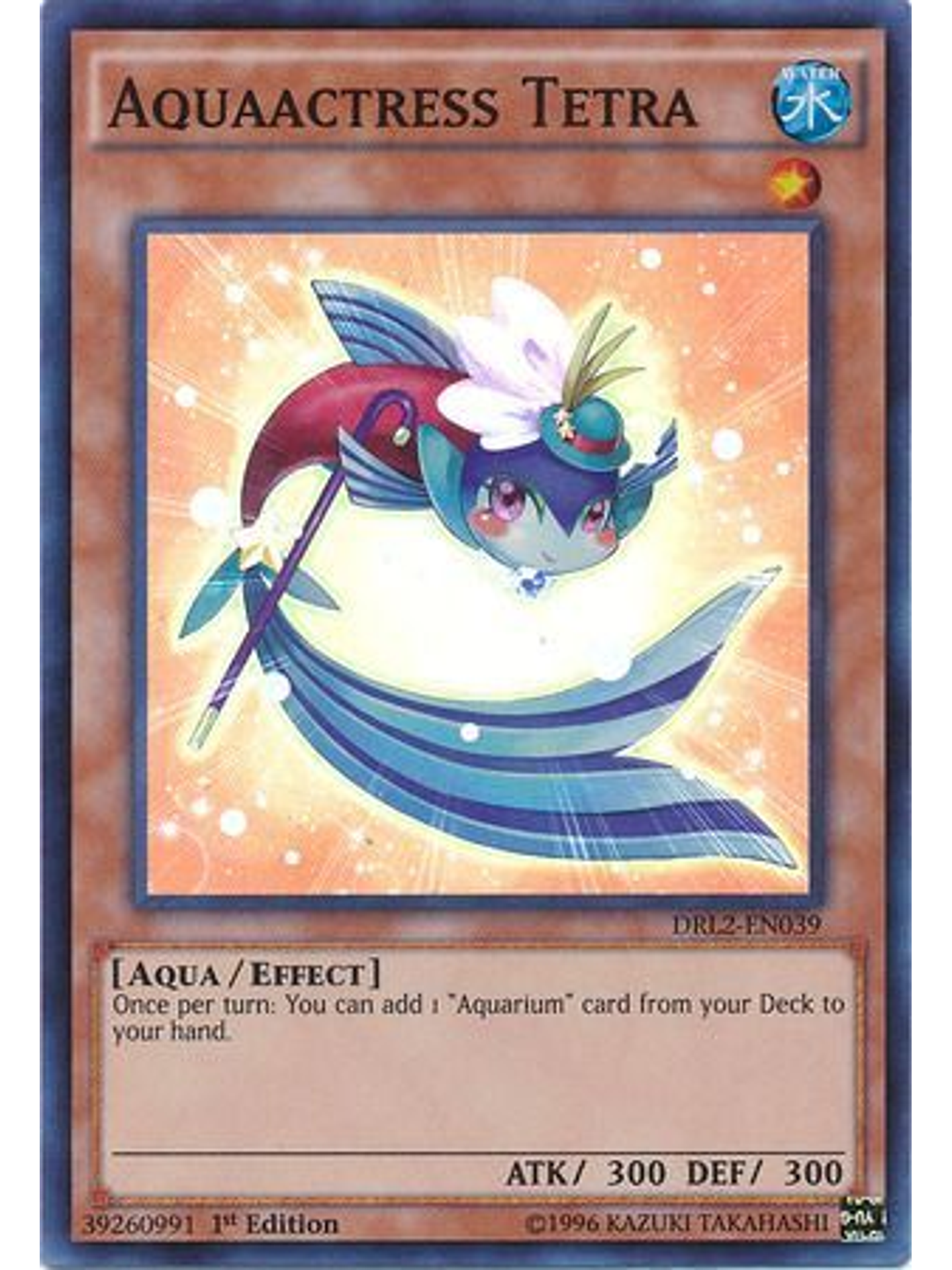 Aquaactress Tetra - DRL2-EN039 - Super Rare 1st Edition 1