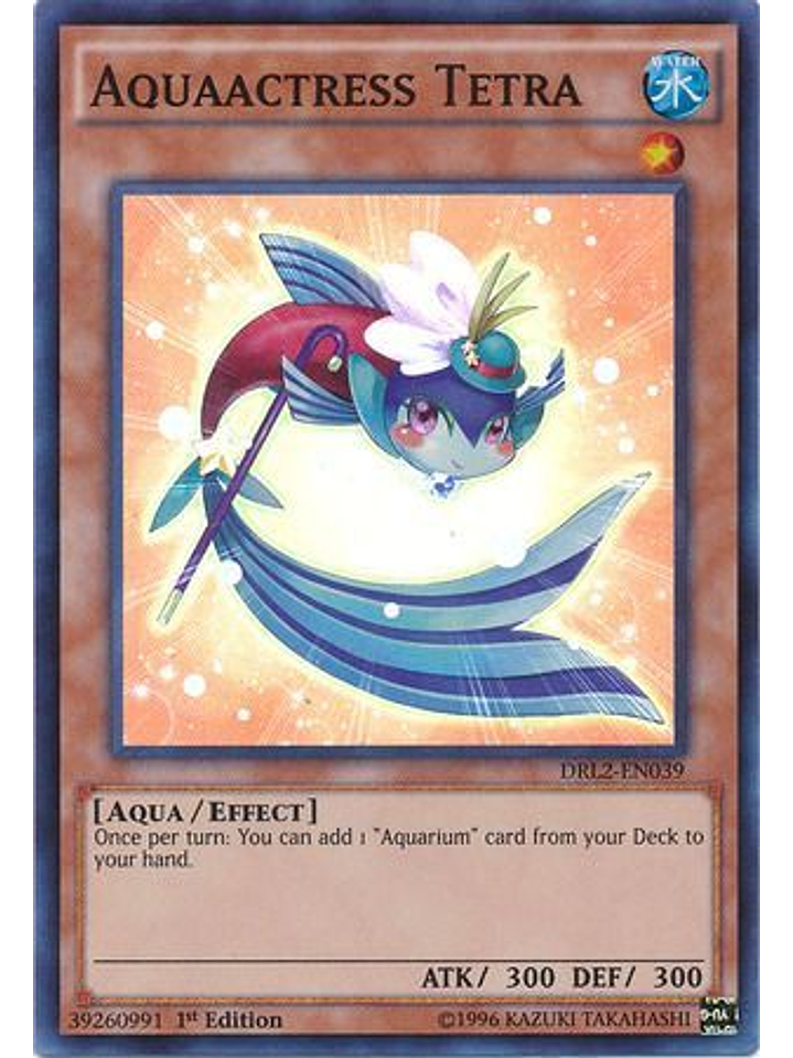 Aquaactress Tetra - DRL2-EN039 - Super Rare 1st Edition 1