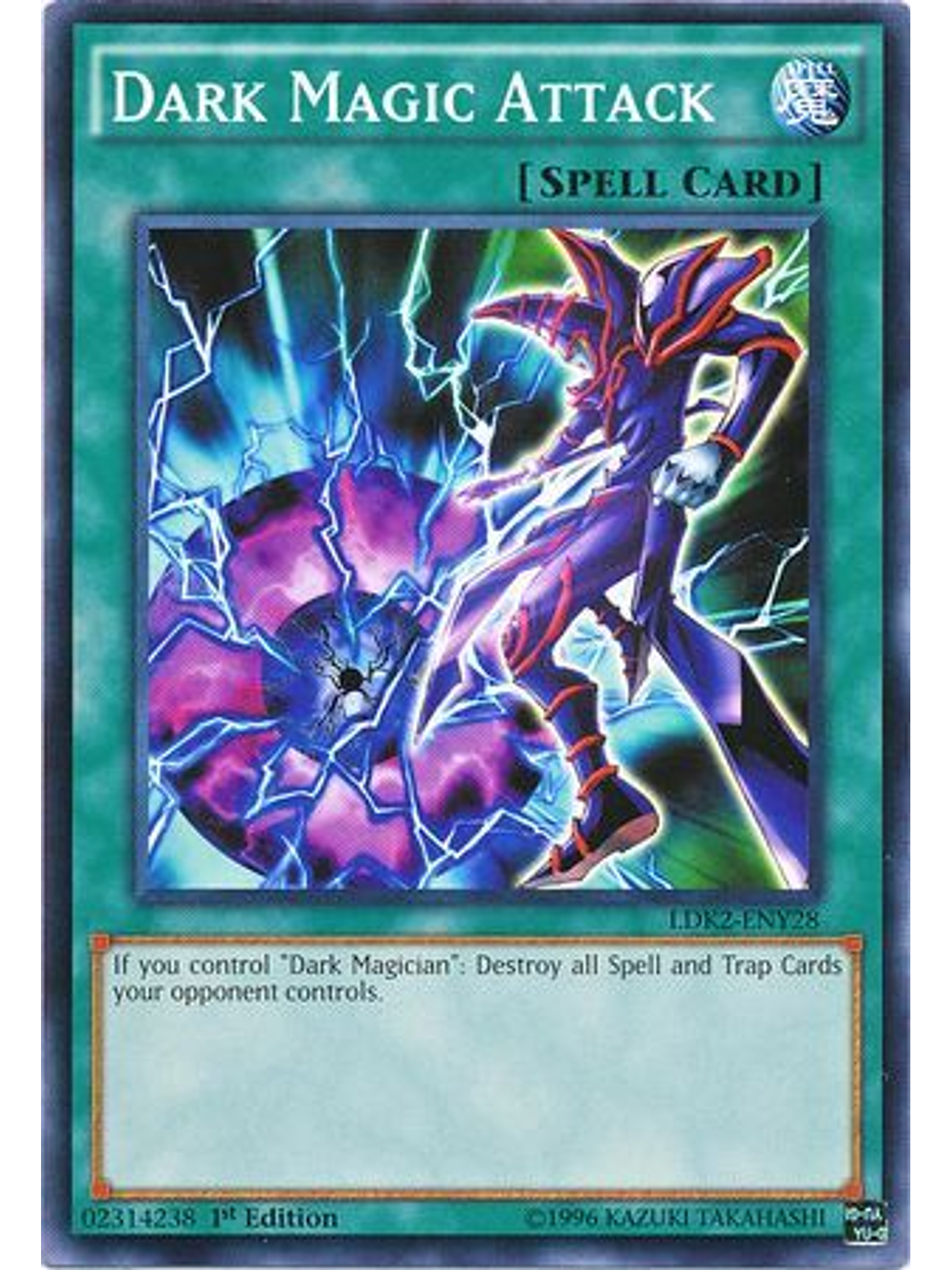 Dark Magic Attack - LDK2-ENY28 - Common 1st Edition 1