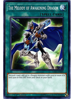 The Melody of Awakening Dragon - LED3-EN009 - Common 1st Edition