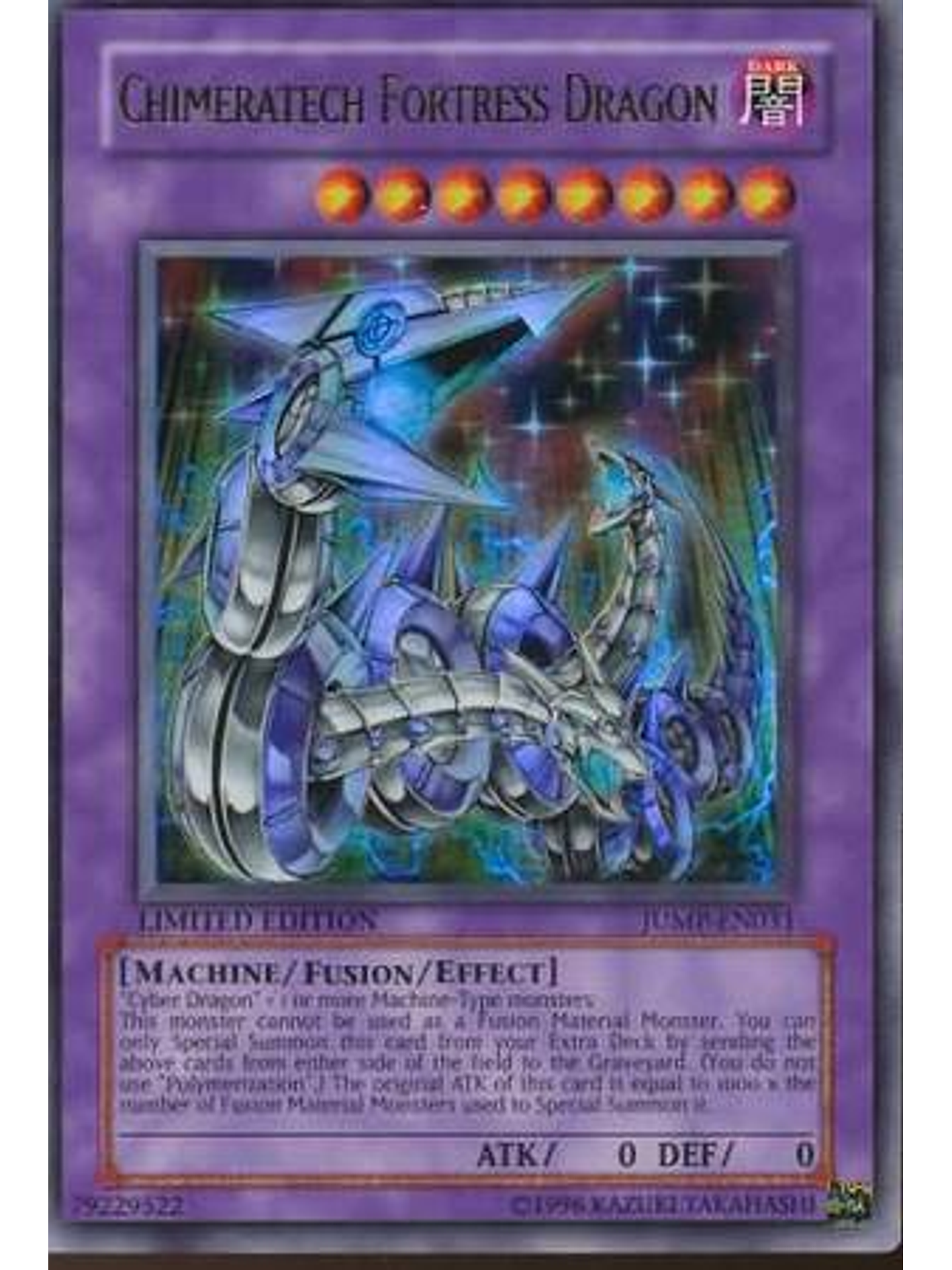 Chimeratech Fortress Dragon - JUMP-EN031 - Ultra Rare 1