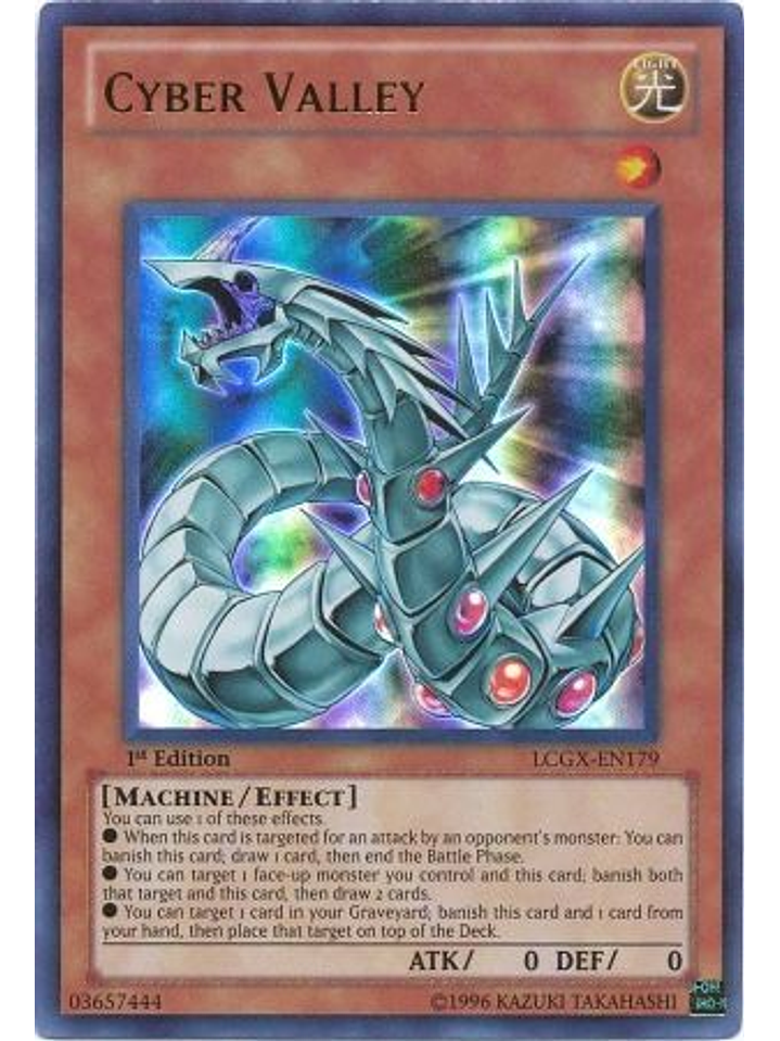 Cyber Valley - LCGX-EN179 - Ultra Rare 1st Edition 1