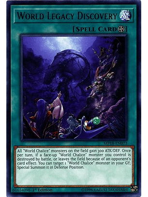 World Legacy Discovery - MP18-EN073 - Rare 1st Edition
