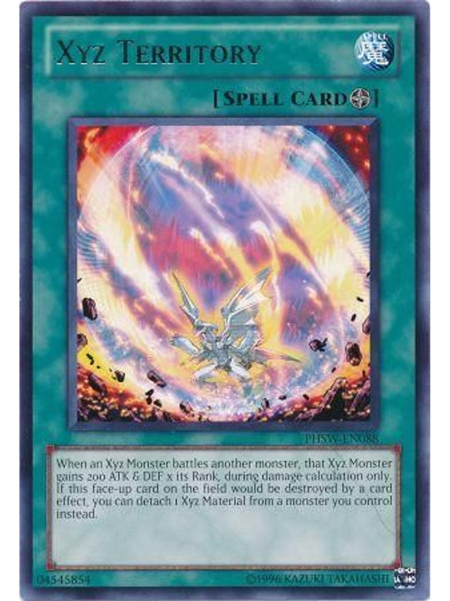 Xyz Territory - PHSW-EN088 - Rare Unlimited 1