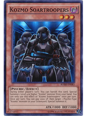 Kozmo Soartroopers - BOSH-EN083 - Super Rare Unlimited