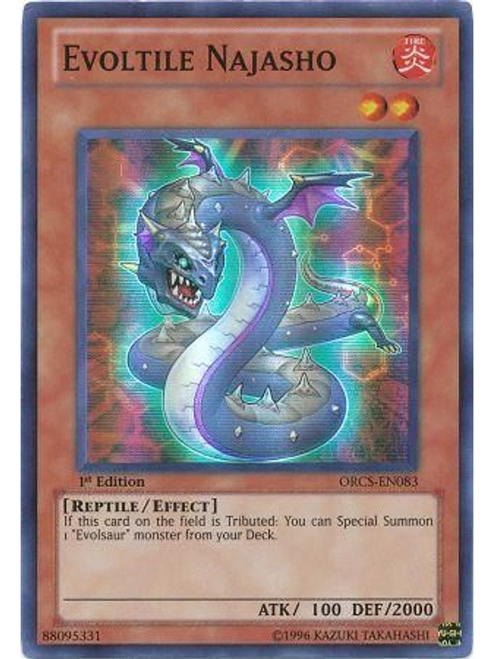 Evoltile Najasho - ORCS-EN083 - Super Rare 1st Edition 1