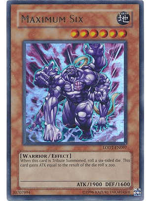 Maximum Six - LODT-EN097 - Ultra Rare Unlimited