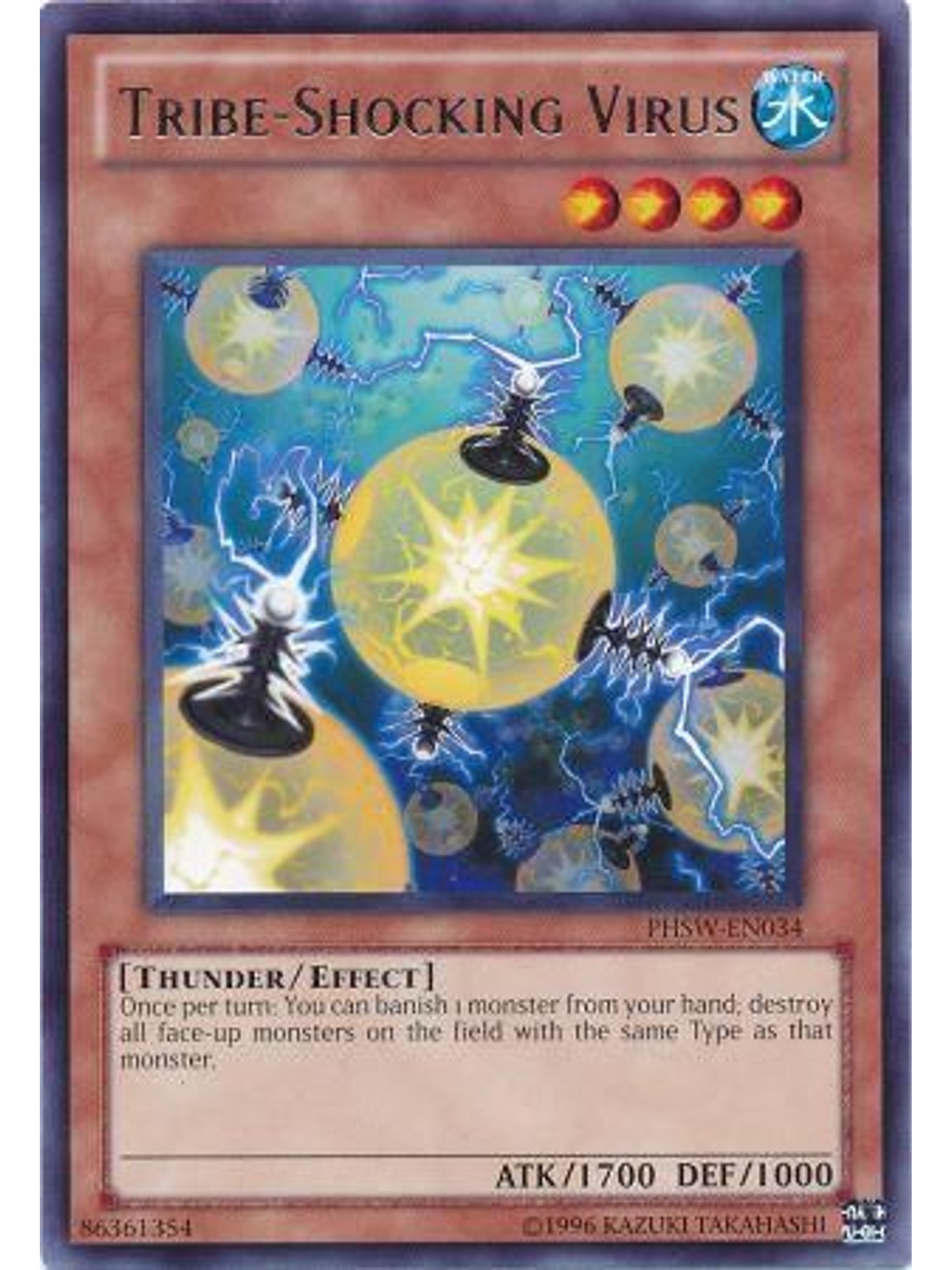 Tribe-Shocking Virus - PHSW-EN034 - Rare Unlimited 1