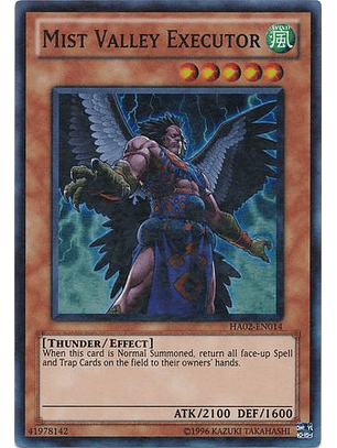 Mist Valley Executor - HA02-EN014 - Super Rare Unlimited