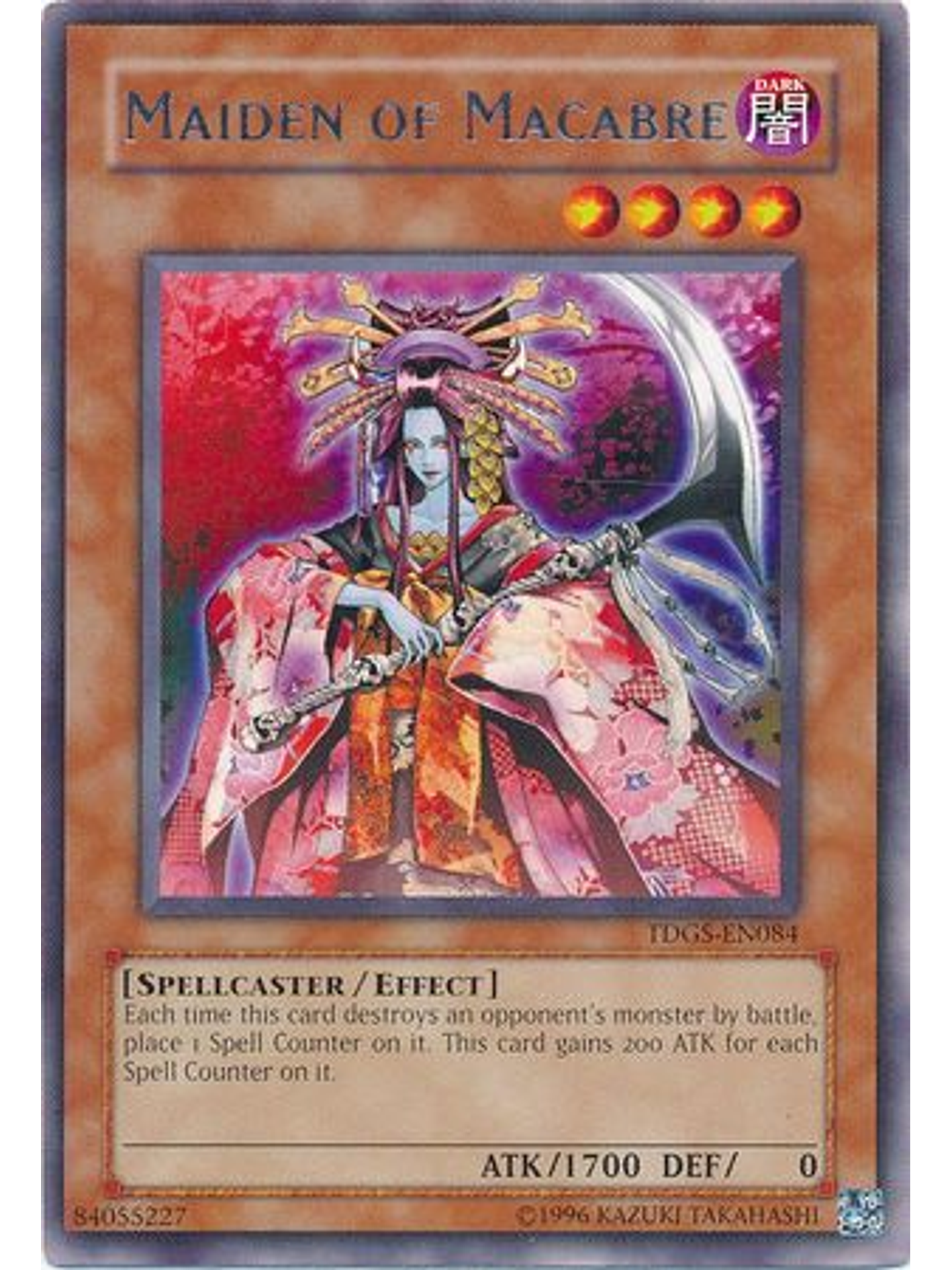 Maiden of Macabre - TDGS-EN084 - Rare Unlimited 1
